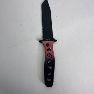 Frost Cutlery Fixed‎ Blade Knife Serrated Edge Survival Knife with Sheath